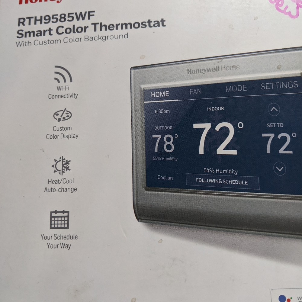 Smart Color THERMOSTAT Brand New in the box